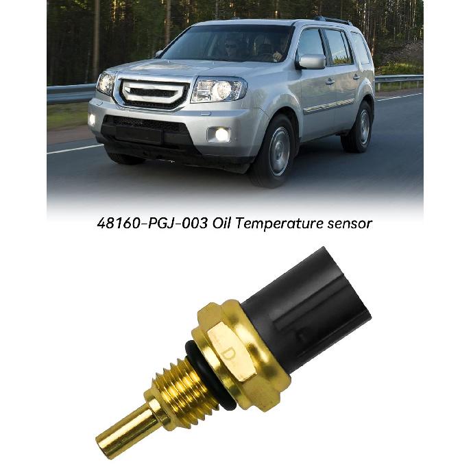 Oil Temperature Sensor Replace 48160-PGJ-003 with O-Ring VTM 4 Fit for Honda Pilot 2003-2015 and Honda Ridgeline 2006-2014, 3.5L V6