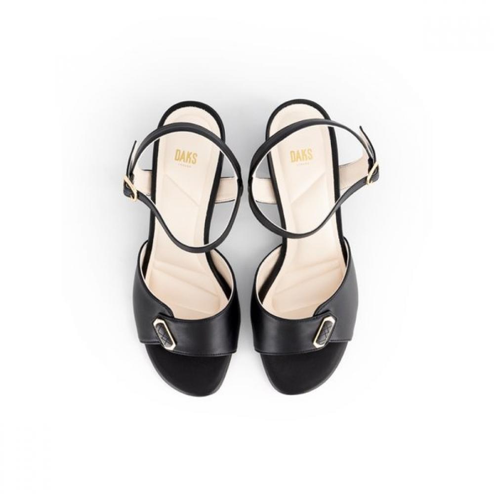 Daks Women 5cm Heel Semi Casual Comfort Sandals  Black  Dld602ls10