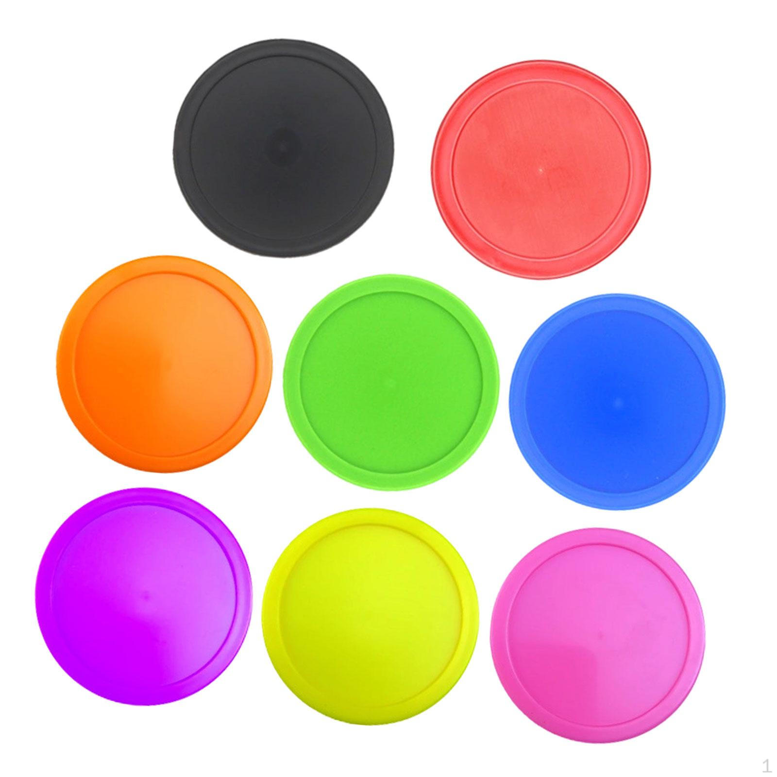 

8x Air Hockey Pucks Table Small Size Full Heavy for Kids Tables