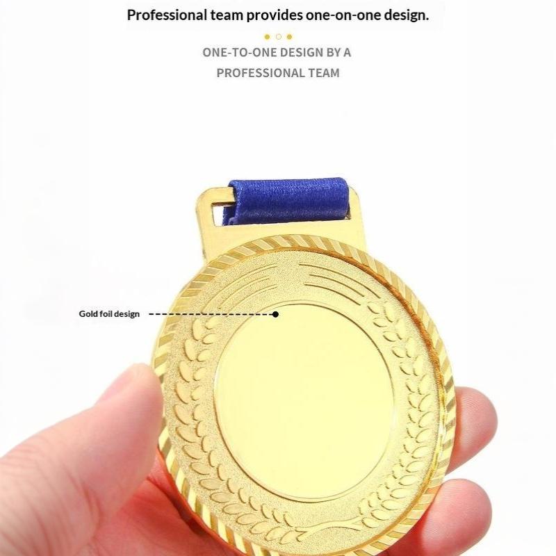 Pickleball Sports Medal Gold Silver Bronze Award Medal Enamel Painted Commemorative Prize For Tournament Competition Game Reward