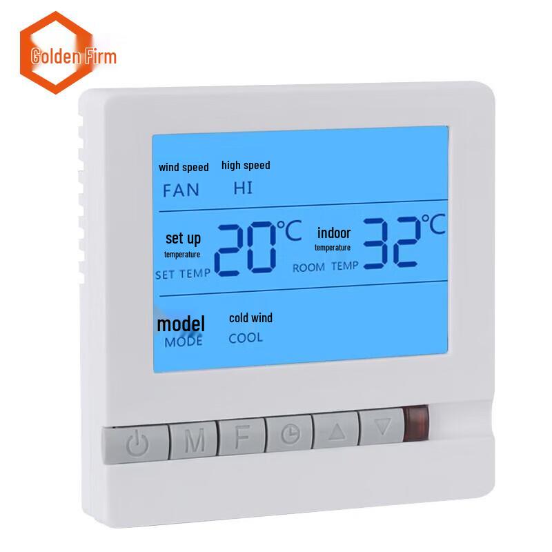 JinguLao Large Screen LCD Thermostat Control Panel