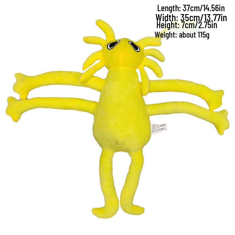 Rainbow Friends Blue Plush Doll Toy