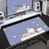 XXL Mauspads Anime Computer Tischmatte Bubu Dudu Gamer Schreibtischmatte PC Gaming Zubehör Mauspads Große Matten Büro Mauspads Setup