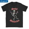 Men Women T-Shirt Punk Rock Band 90s Crazy Cotton Tee Shirt Short Sleeve Social Distortion T Shirt Crew Neck Clothes Summer
