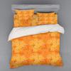 Tropical Fruit Orange Duvet Cover For Kids Teens Lightweight Quilt Covers Bedroom Decor Summer Themed Bedspread Covers No Quilt