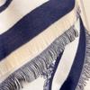 Korean Version Of Iris Printing Large Square Towel Thickened Double-Sided Imitation Cashmere Decoration Cape To Keep Warm And Keep Out The Cold
