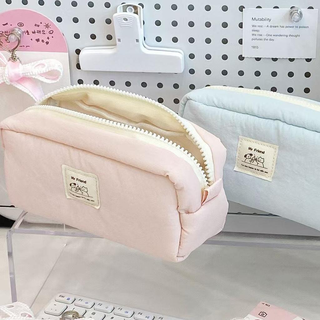 Large Capacity Minimalist Pencil Case Suitable for School & Office - Spacious Color Organizer Box for Students &, Portable Pen Holder