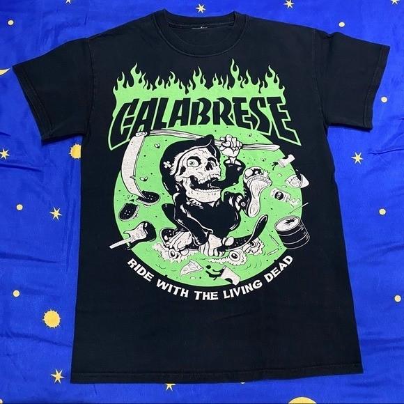 Hot Calabrese Band RIDE WITH THE LIVING DEAD Black S to 5XL Shirt PN395 Unisex T-Shirt
