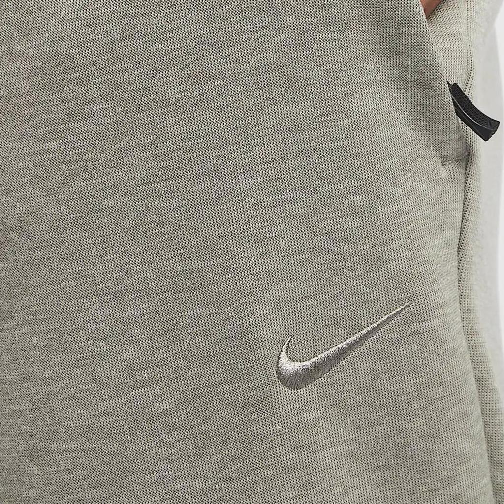Nike Primary Dri-Fit Fleece Solid Color Simple Drawstring Nine-Point Tapered Sports Pants Men bottoms Light-Army-Green FZ0976-320