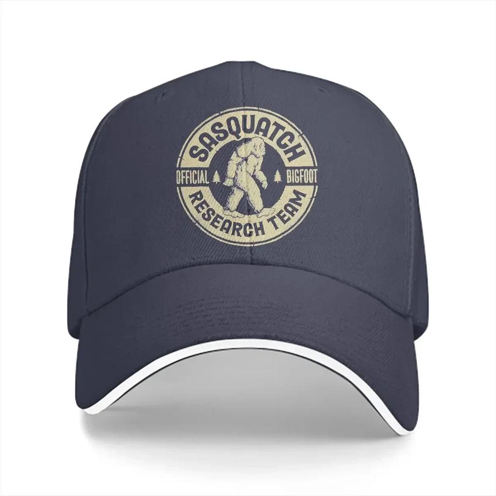 Pure Color Dad Hats Research Team Vintage Women's Hat Sun Visor Caps Bigfoot Sasquatch Peaked Cap