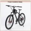Mountain Bike Suspension Fork, Straight Tube, Mechanical Disc Brake, Available in 26/27.5/29 inches