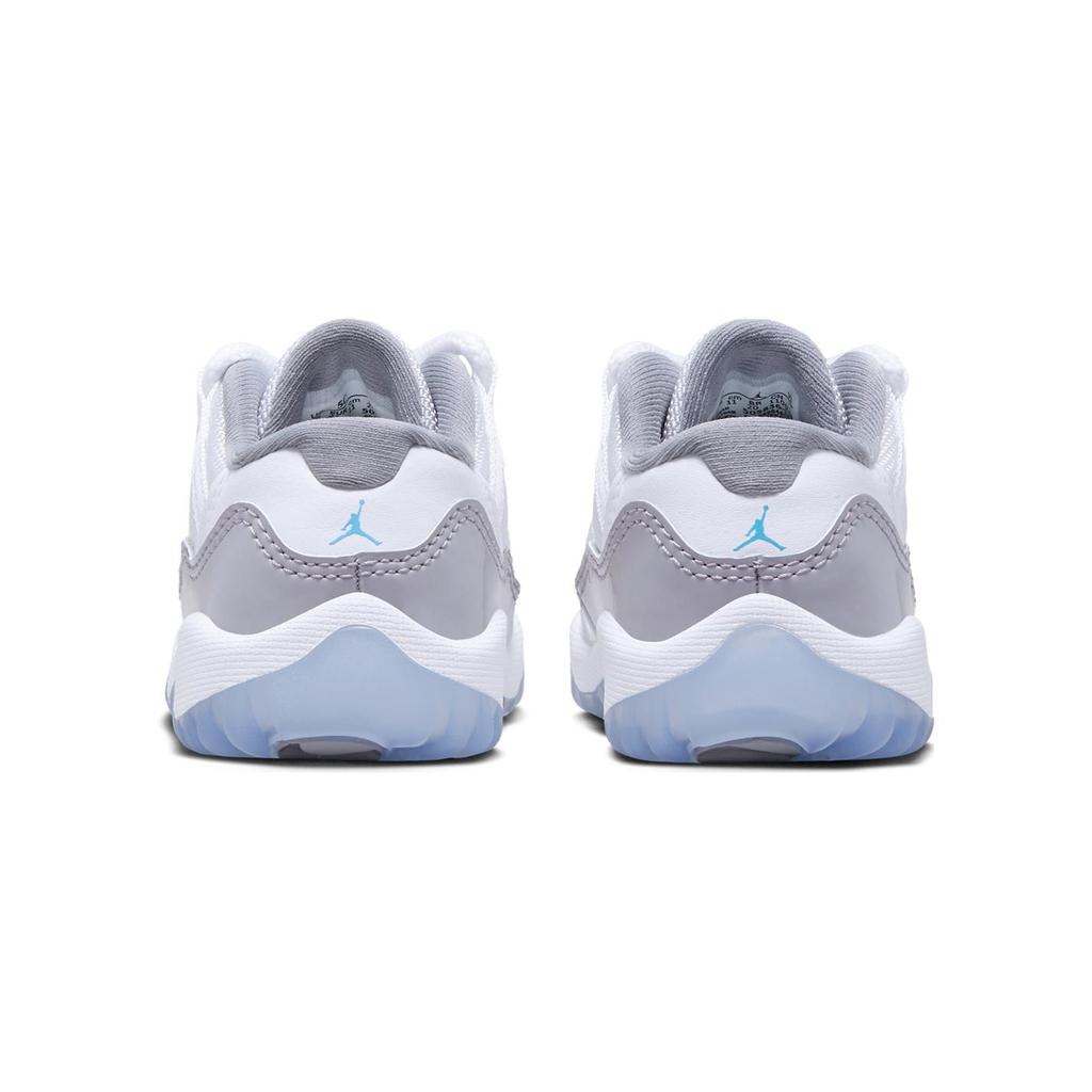 Air Jordan 11 Retro Low TD Cement Grey Baby Sneakers White University-Blue 505836-140