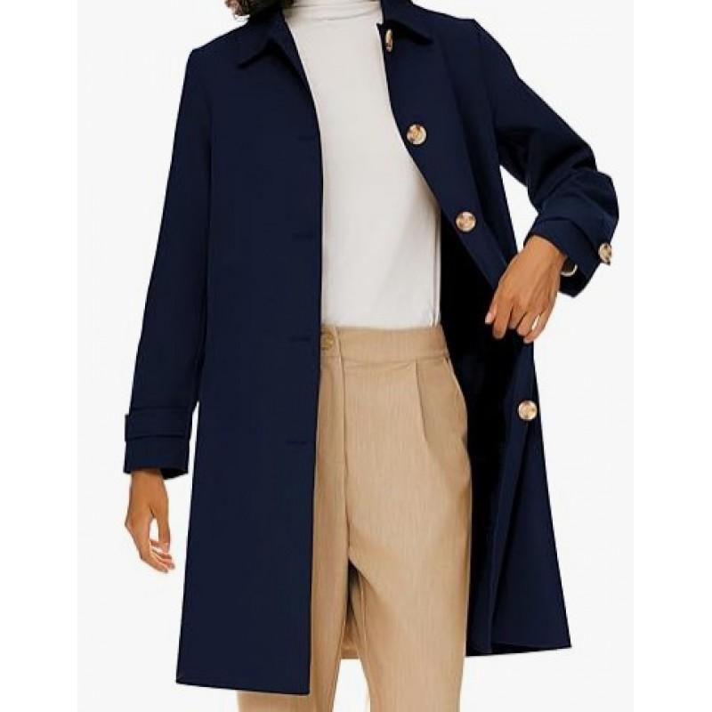 2026 Womens Oversized Trench Coat In