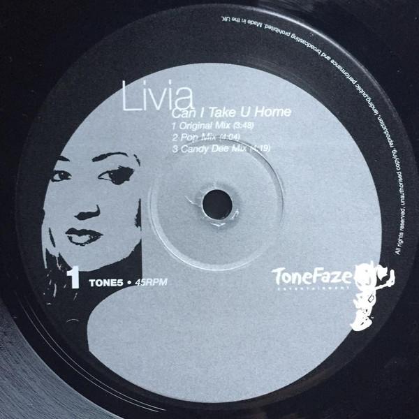 

12inch Record LIVIA - Can I Take U Home TONE5 ToneFaze UK Rap & Hip-Hop/R&B Used