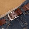 Belt Men'S First Layer Cowhide Leather Versatile Whole Tree Paste Leather Pin Buckle Belt Middle-Aged And Young Casual Pants Belt