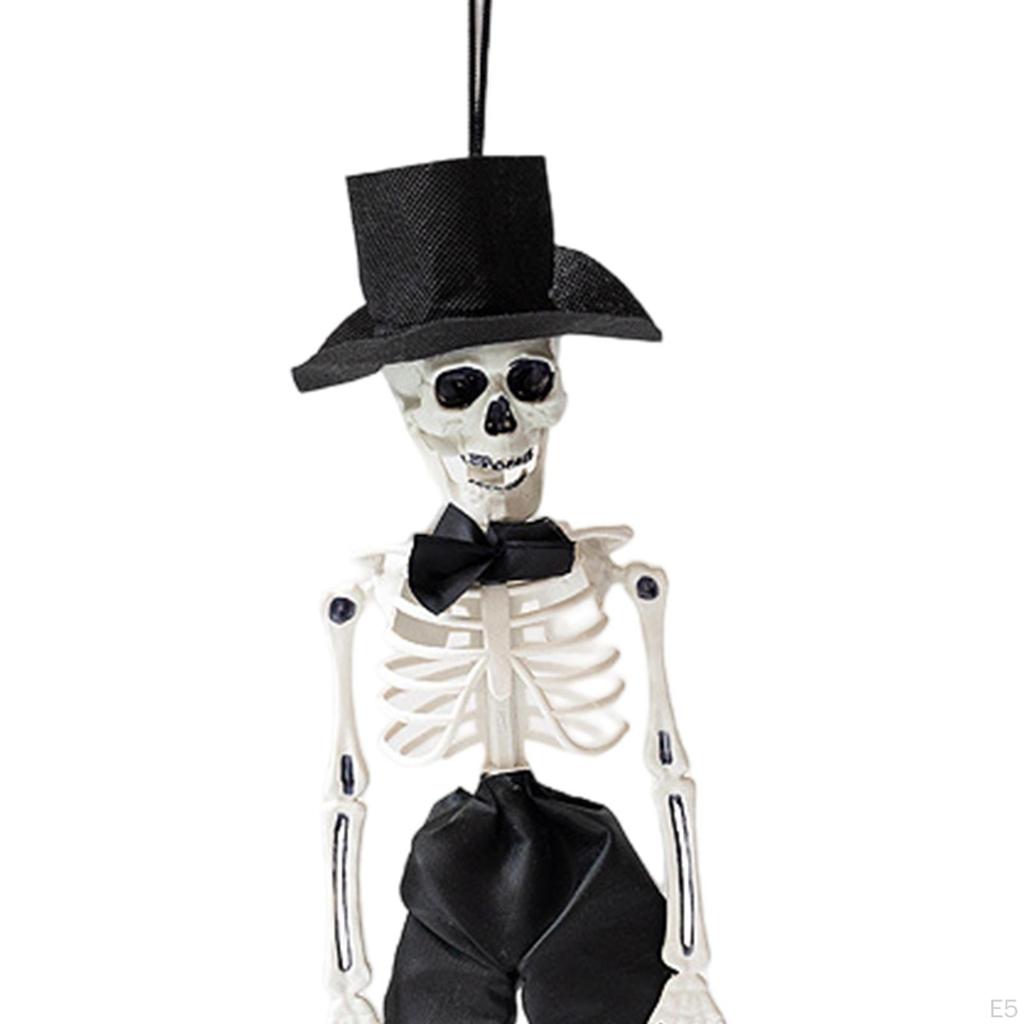 Creepy Skeleton Hanging Figure for Spooky Halloween Decor