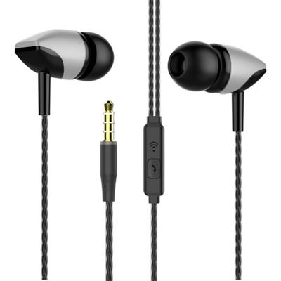S22 Wired Headphone Ergonomic Anti-winding TPE Mega Bass In-ear Earphone for Music