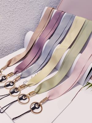 Phone Lanyard Neck Cord Universal Mobile Phone Case Accessories Detachable Keychain Rope Chain Work Card U Disk Women Lanyard