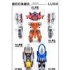 IN STOCK Transformation Toys Computron 5IN1 Combination W8617 Warbotron Scattershot Action Figure Deformation Robot Anime Model
