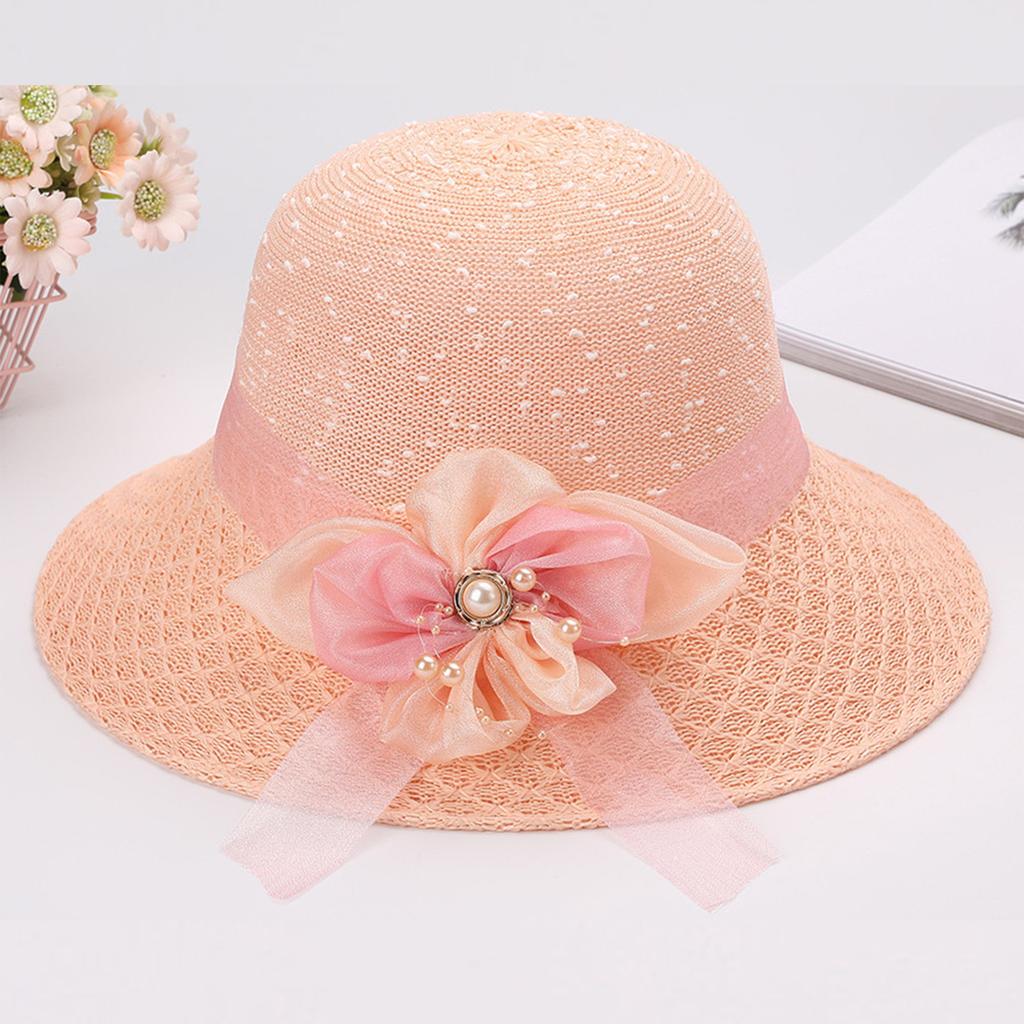 Ladies' Fashionable Basin Hat Beach Beach Foldable Sun Hat