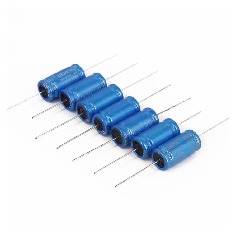 5PCS 100V Capacitors 1.5-15uF Multiple Specification Horizontal Nonpolarity Capacitors for Midrange Loudspeakers