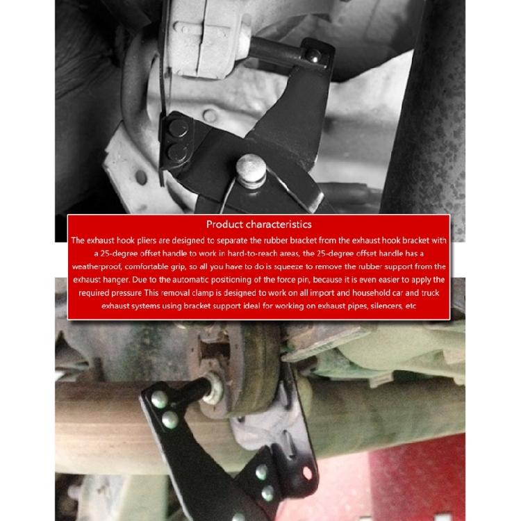 Exhaust Insulator Muffler Hangers Puller Removal Disassembly Tool for Car Repair