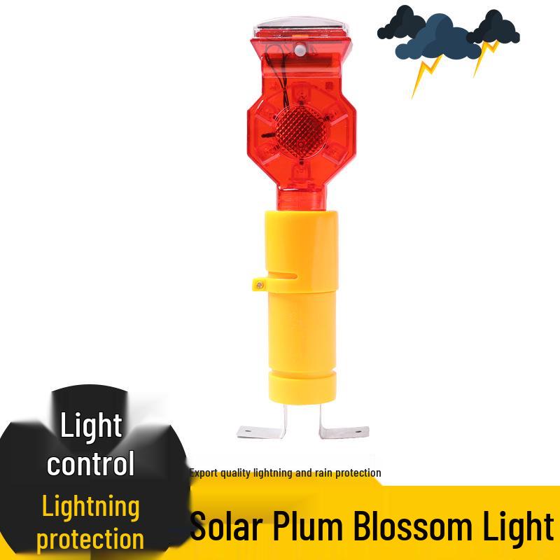 Solar-Powered Light-Control Strobe: Roadblock, Engineering, Airport Signal & Safety Warning Light