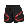 X Stella McCartney Short de Sport Rayé Color Block Femme Short Noir HD9118