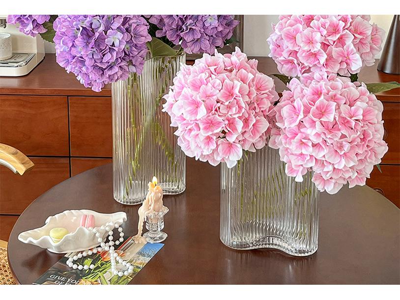 3D Printed Lisa Hydrangea Artificial Flowers, 144 Pieces for Floral Arrangements, Weddings, DIY Decorations, or Simulation Displays.