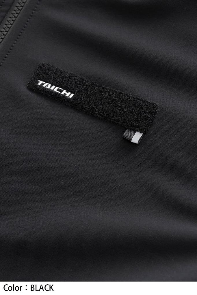 RS Taichi RSJ343 Quick Dry Hooded Jacket, Built-In CE Protectors, Stretch, Breathable, -Repellent, Motorcycle