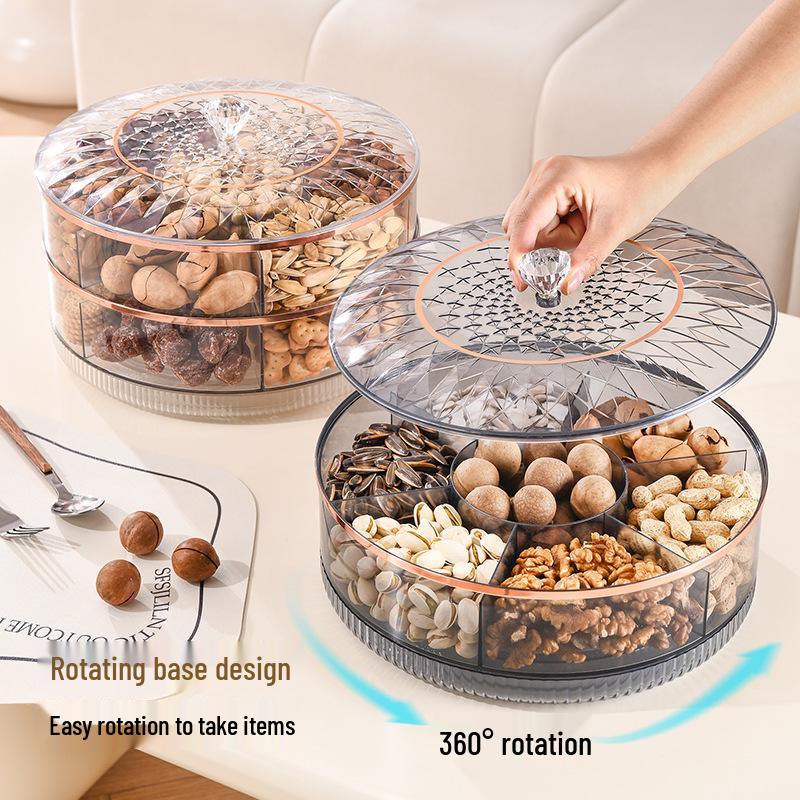 2024 Mehrzweck-Obst- und Snackschale für Wohnzimmer-Couchtisch