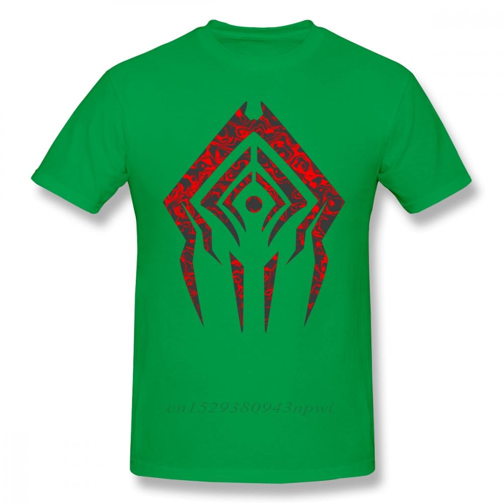 Warframe T-Shirt Stalker Sigil T-Shirt Kurzarm Oversize T-Shirt Lässig 100% Baumwolle Lustig Mann Gedrucktes T-Shirt