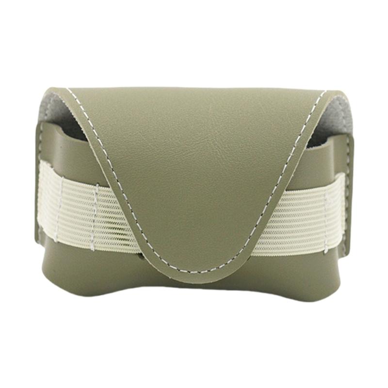 PU Leder Golfbälle Tasche für Mann Frau Golfbälle Aufbewahrungsetui Golf Tees Halter Golfbälle Beutel Einfach zu benutzen