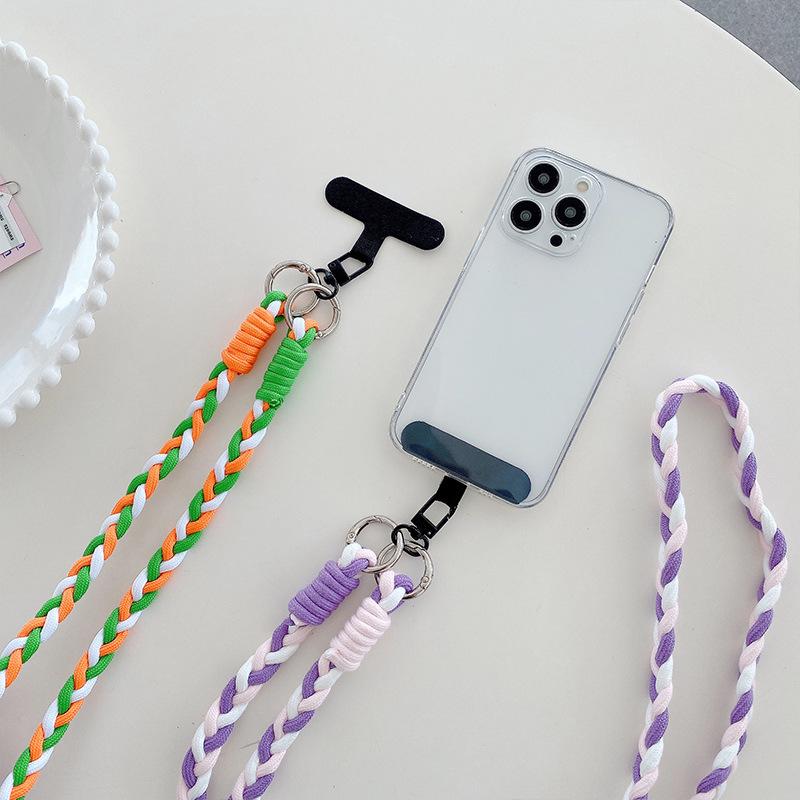 Crossbody Neck Hanging Woven Phone & Card Anti-Lost Lanyard