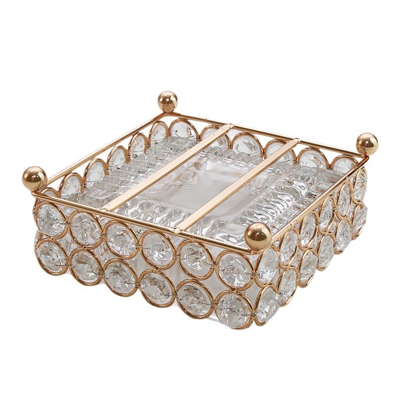 Large Crystal Glass Ashtray for Home, Office, KTV, and Hotel - Modern Luxury Design