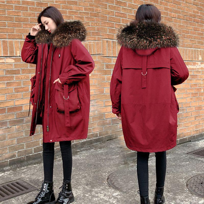 Loose-fit Detachable Inner Lining Outerwear Coat with Stylish Design