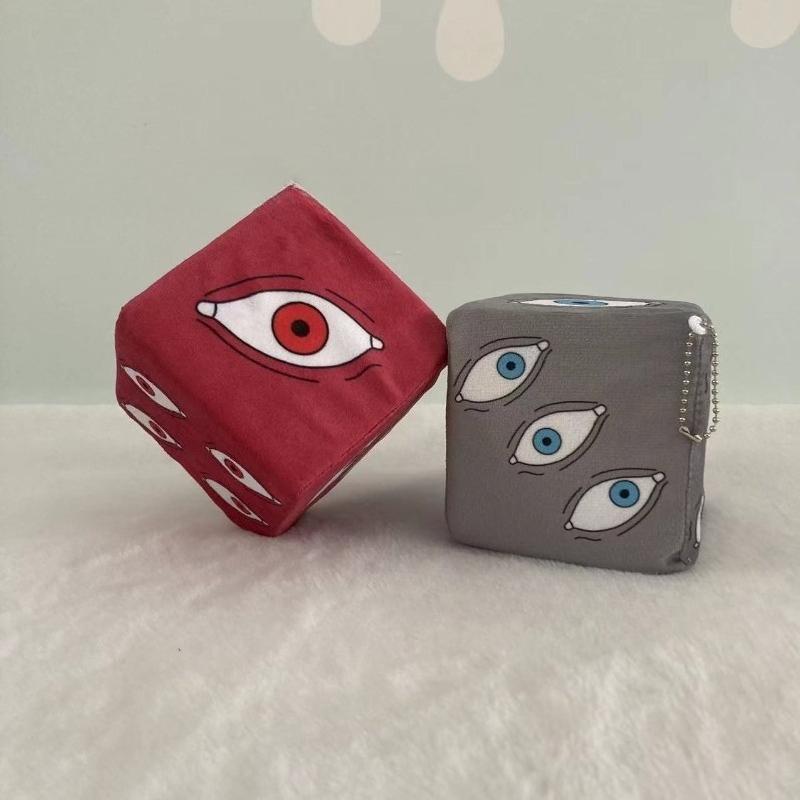 New Jujutsu Kaisen Keychain Gojo Satoru Gokumonkyo Anime Soft Stuffed Backpack Pendant Cartoon Toy Bag Charms Decoration Gift