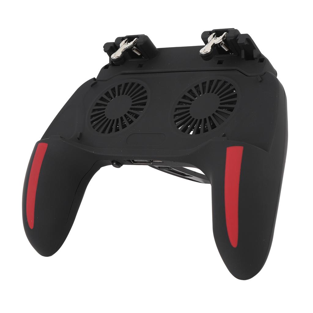 Phone Game Controller 2 Speeds Dual Fan L1 and R1 Triggers Gaming Console Grip for 4.7 to 6in Screen
