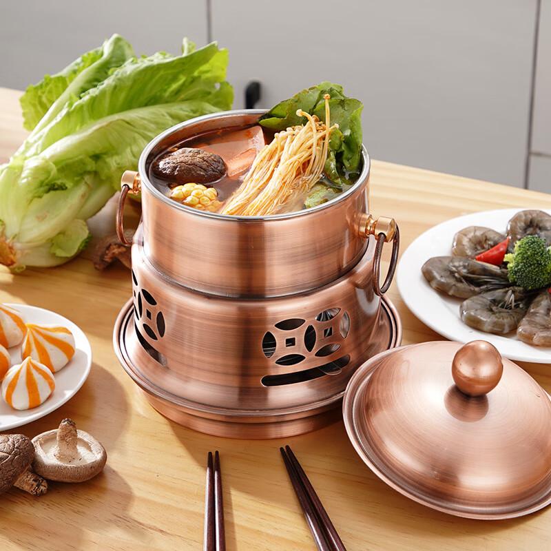 304 Stainless Steel Personal Alcohol Hot Pot