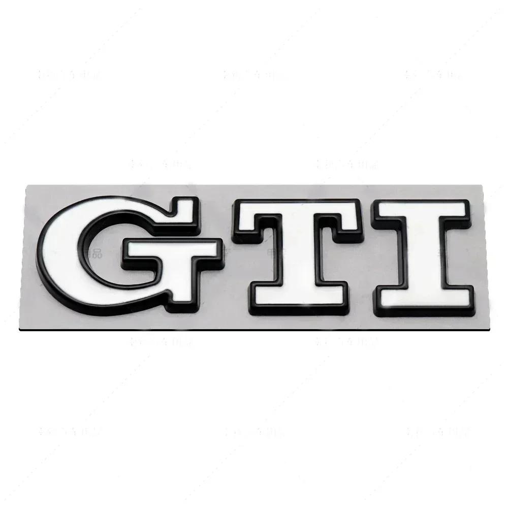 for Volkswagen VW Metal GTI Logo Car Rear Trunk Emblem Side Sticker Golf 4 5 6 7 8 Polo Jetta Tiguan Passat T-Roc MK2 MK5 MK7LP8
