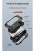Geely Emgrand & Xingrui TPU Metal Key Case - Full Coverage, Wear-resistant Protective Shell