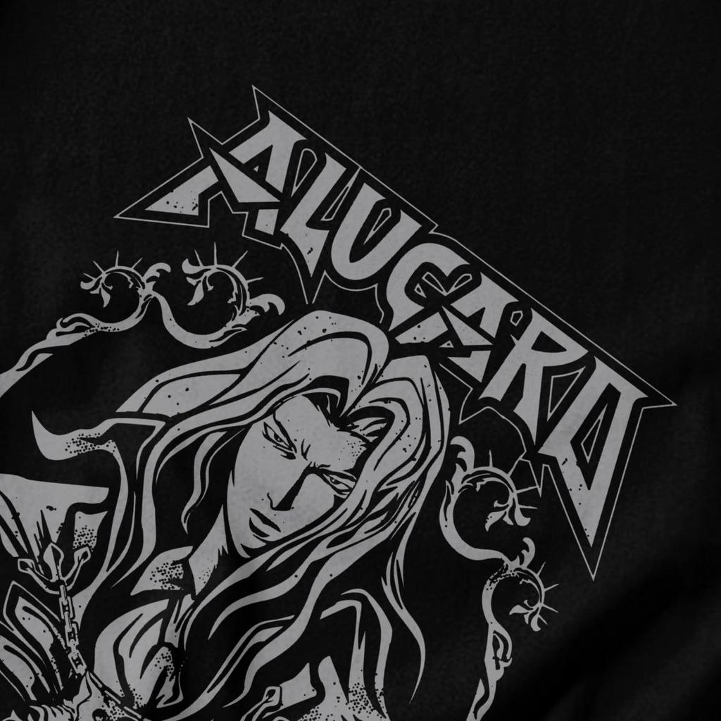 Men T Shirt Alucard Castlevania Gifts Y2K Graphic Oneck Unisex Clothes T Shirts