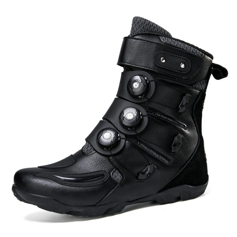 Motorcycle Shoes Riding Men's Four Season Off-road Boots Racing Travel Equipment