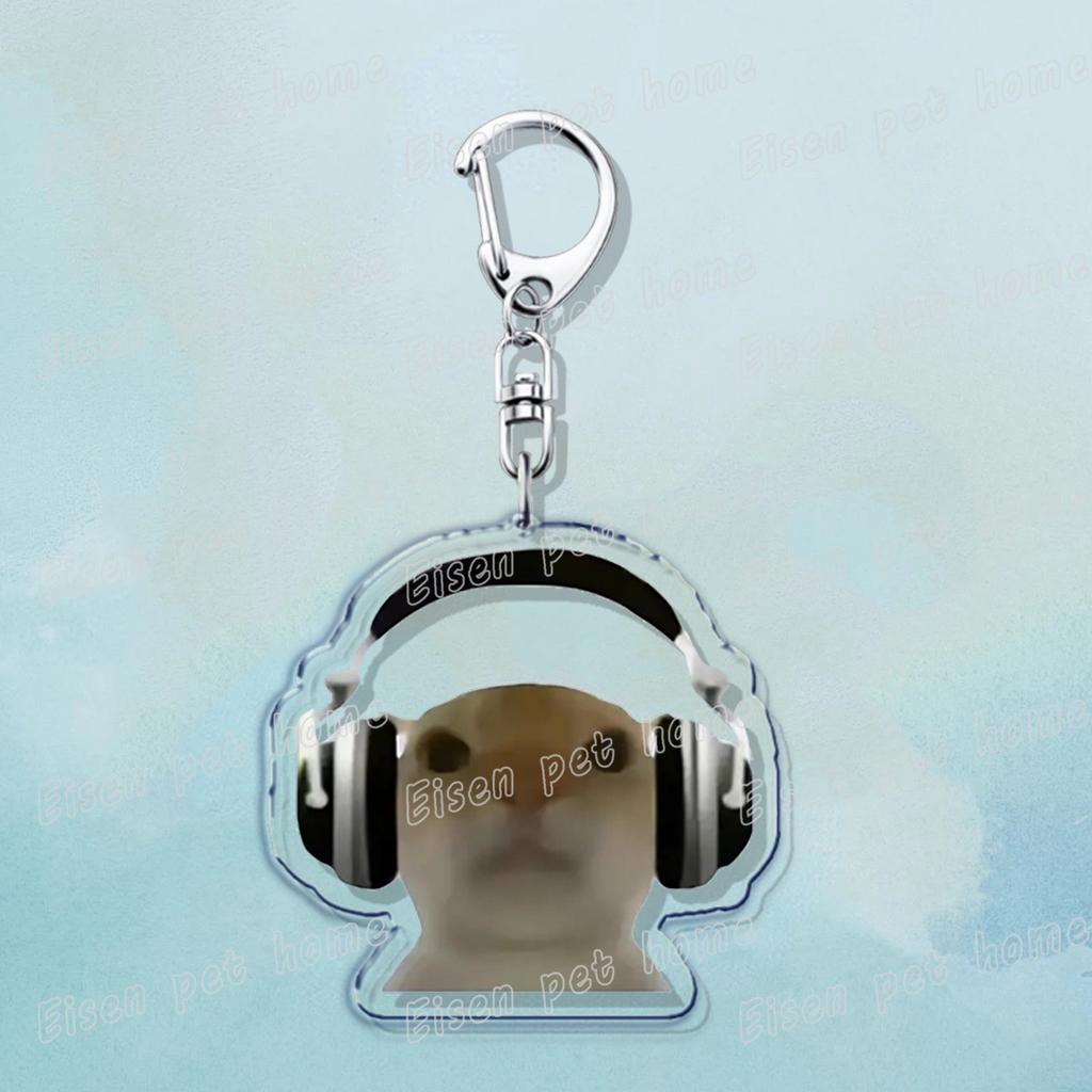 Beliebte Niedliche Katze Lustige Schlüsselanhänger für Zubehör Tasche Haustier Katzenliebhaber Meme Miau Schlüsselanhänger Ring Schmuck Fans Geschenke Schlüsselanhänger