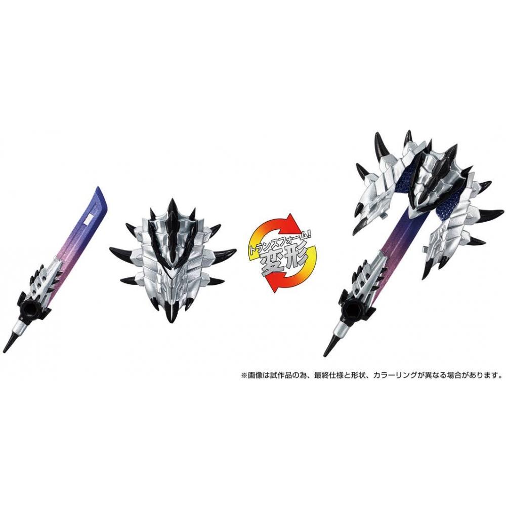 SynergeneX Transformers X Monster Hunter  Silver Liolaeus Prime