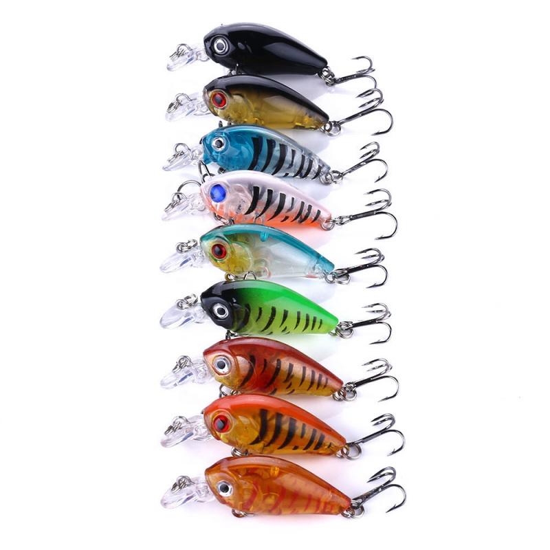 Floating Micro Rock Little Fat Man4.5cm4gHard Bait Lure for Bass and Perch, Universal Fake Bait for Bass and Mandarin Fish