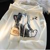 Ladies Fashion Casual Long Sleeve Round Neck Hoodie Pullover Top With  Pockets
