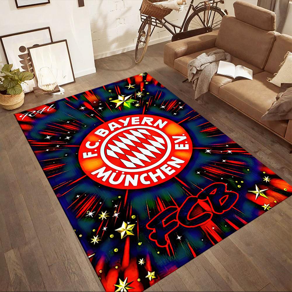 Bayern Munich Carpet Perfect for Living Rooms Decorate room Dining Room Hallway Anti-slip Rug Anime Office Decor Spiritual Gift