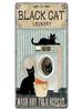 Vintage Metal Tin Signs Plaque  Laundry Room Man Cave Home Cafe Bathroom Club Bar Wall Decor  Retro Iron Painting Art Posters