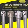 SSH B60 Chamfering Tool 60°/120° Indexable Insert CNC Milling Arbor